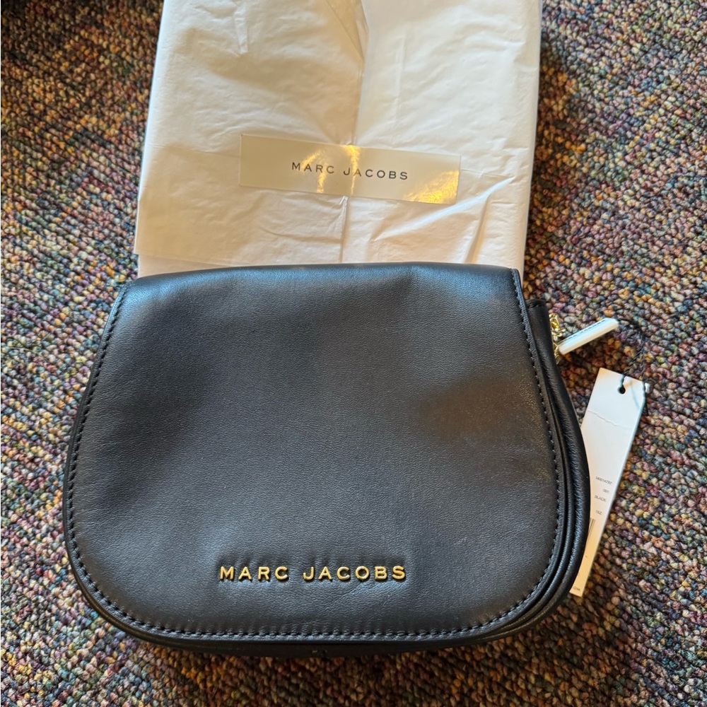Marc Jacobs Black Leather Shoulder Bag